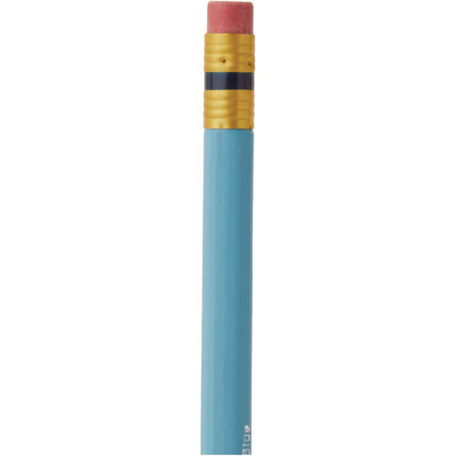 Image of Prismacolor® Col-Erase Pencil with Eraser, 0.7 mm, 2B, Non-Photo Blue Lead, Non-Photo Blue Barrel, Dozen