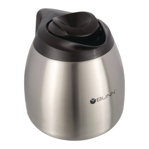 Image of BUNN® 1.9 Liter Thermal Carafe, Stainless Steel/black