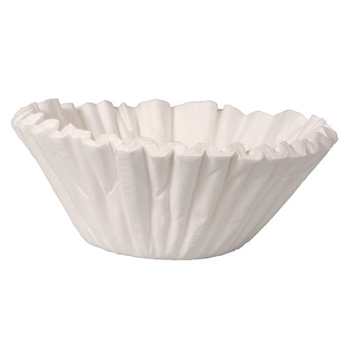 Image of BUNN® Commercial Coffee Filters, 6 Gal Urn Style, Flat Bottom, 25/cluster, 10 Clusters/pack