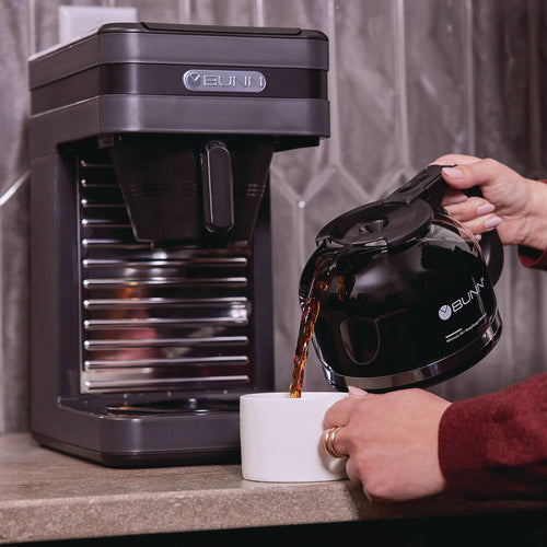 Image of BUNN® 10-Cup Speed Brew Elite CSB2G Coffee Maker, Gray/Stainless Steel