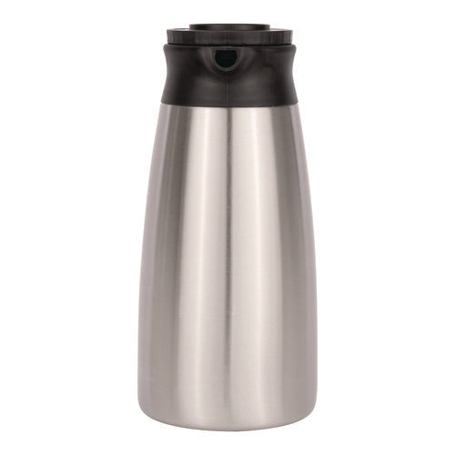 Image of BUNN® 1.9 Liter Thermal Pitcher, Stainless Steel/black