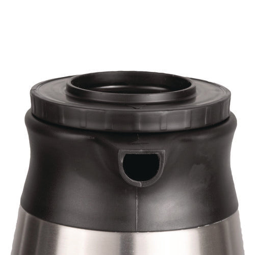 Image of BUNN® 1.9 Liter Thermal Pitcher, Stainless Steel/black