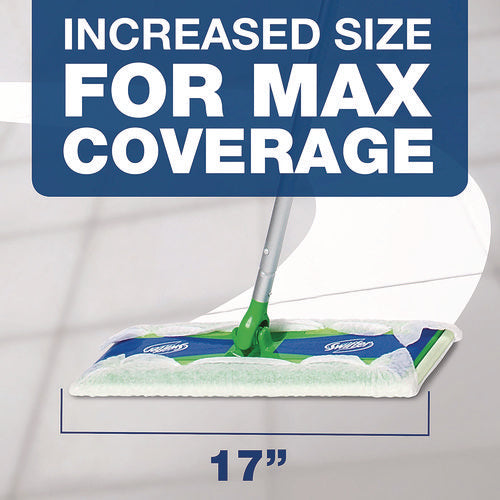 Image of Swiffer® Max/XL Dry Refill Cloths, 17.88 x 10, White, 16/Box, 6 Boxes/Carton