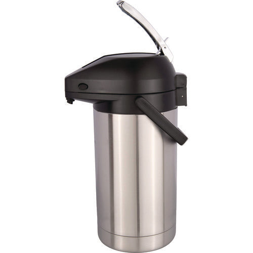 Image of BUNN® 3 Liter Lever Action Airpot, Stainless Steel/black
