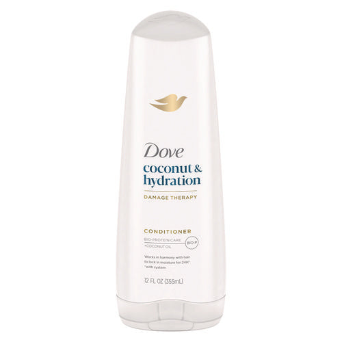 Image of Dove® Coconut Conditioner, 12 oz Bottle, 6/Carton