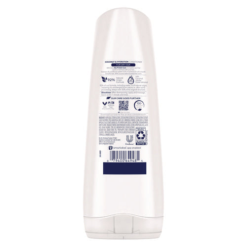 Image of Dove® Coconut Conditioner, 12 oz Bottle, 6/Carton