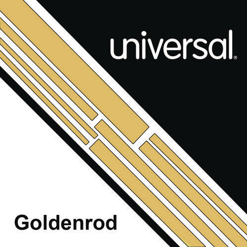 Image of Universal® Deluxe Colored Paper, 20 lb Bond Weight, 8.5 x 11, Goldenrod, 500/Ream