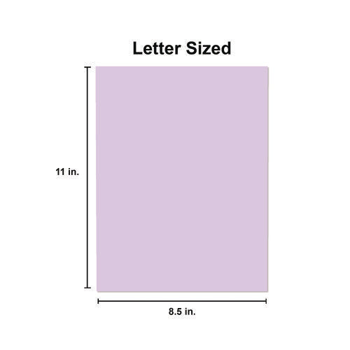 Image of Universal® Deluxe Colored Paper, 20 lb Bond Weight, 8.5 x 11, Orchid, 500/Ream
