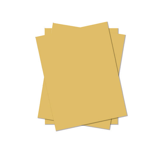 Image of Universal® Deluxe Colored Paper, 20 lb Bond Weight, 8.5 x 11, Goldenrod, 500/Ream