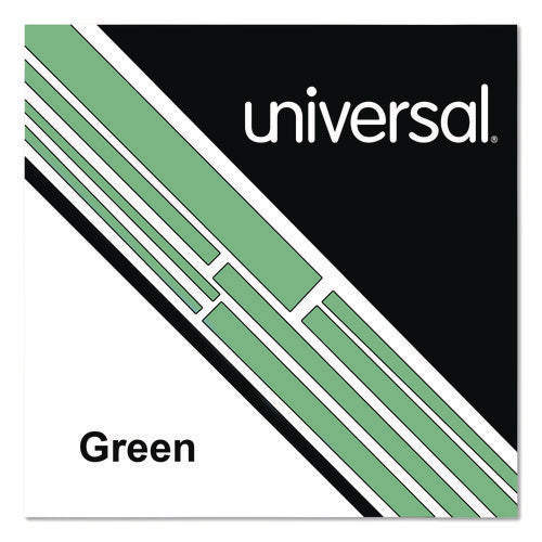 Image of Universal® Deluxe Colored Paper, 20 lb Bond Weight, 8.5 x 11, Green, 500 Sheets/Ream, 10 Reams/Carton