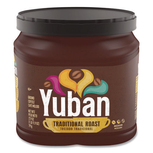 Image of Yuban® Original Premium Coffee. Traditional, 27.9 oz Canister, 6/Carton
