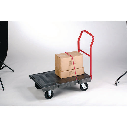 Image of Rubbermaid® Commercial Heavy-Duty Platform Truck Cart, 1,000 Lb Capacity, 24 X 36 Platform, Black