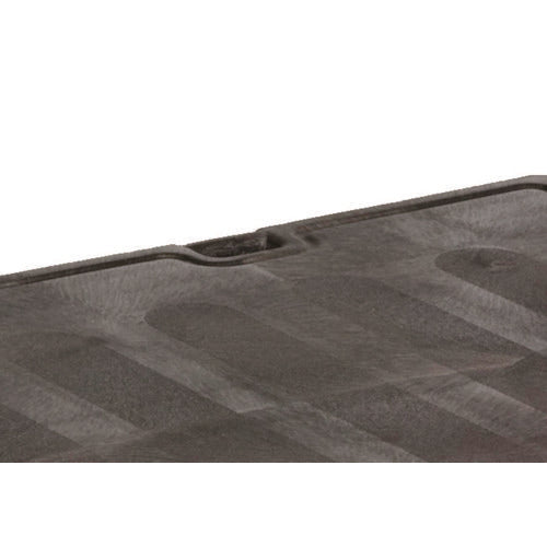 Image of Rubbermaid® Commercial Platform Truck, 2,000 Lb Capacity, 24 X 48 X 7, Black