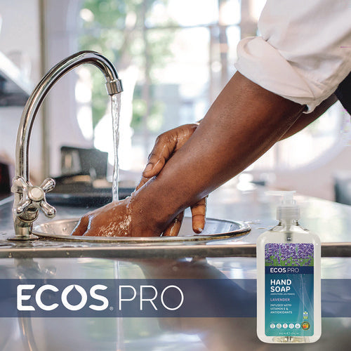 Image of ECOS® PRO Liquid Hand Soap, Lavender, 17 oz, 6/Carton