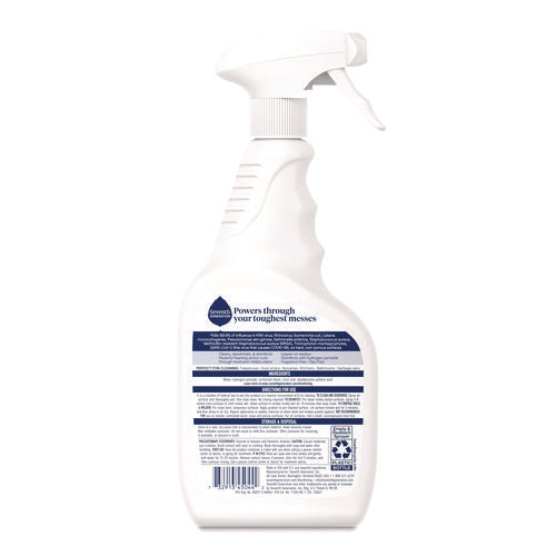 Image of Seventh Generation® Disinfecting Hydrogen Peroxide Cleaner, Fragrance-Free, 23 oz Spray Bottle, 12/Carton