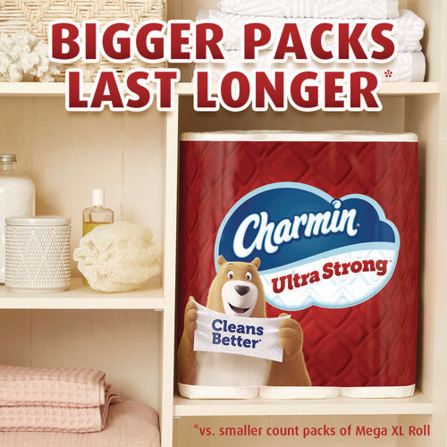 Image of Charmin® Ultra Strong Bathroom Tissue, Septic Safe, 2-Ply, White, 363 Sheets/Roll, 18 Rolls/Pack