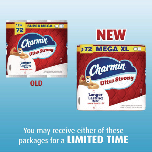Image of Charmin® Ultra Strong Bathroom Tissue, Septic Safe, 2-Ply, White, 363 Sheets/Roll, 18 Rolls/Pack