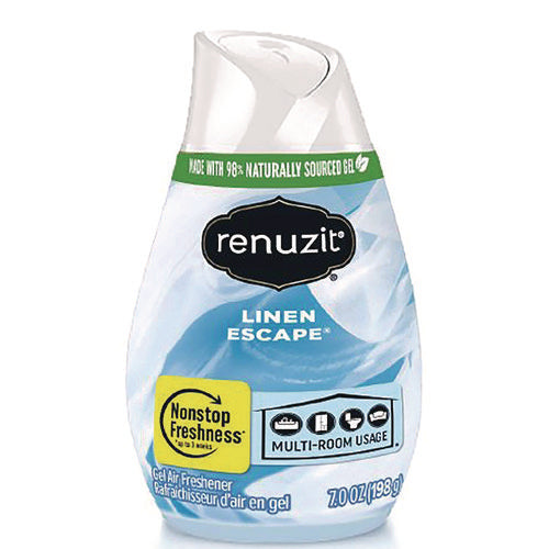 Image of Renuzit® Adjustables Air Fresheners, Linen Escape, 7 oz Cone, 12/Carton