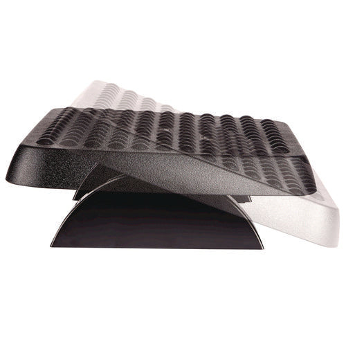 Image of Fellowes® Standard Footrest, Adjustable, 17.63w X 13.13d X 3.75h, Graphite