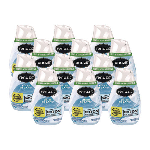 Image of Renuzit® Adjustables Air Fresheners, Linen Escape, 7 oz Cone, 12/Carton