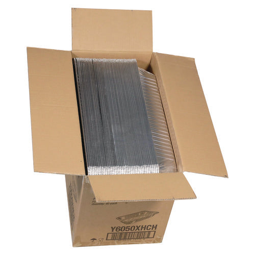 Image of Pactiv Evergreen Aluminum Steam Table Pan, Heavy Duty Deep Full-Size, 3.37" Deep, 19.6 x 11.6, 40/Carton