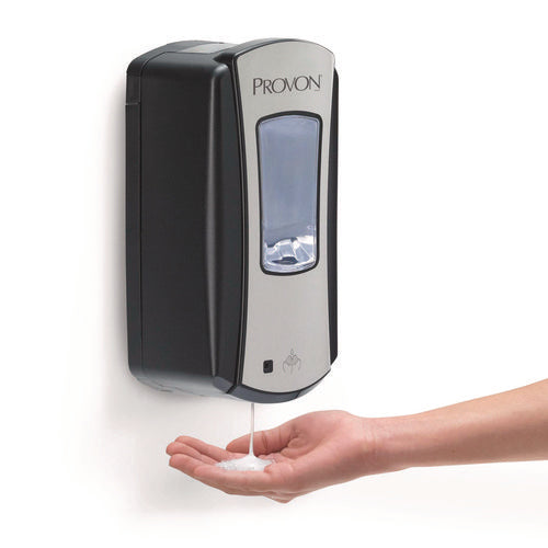 Image of PROVON® Ltx-12 Dispenser, 1,200 Ml, 4.38 X 11.28, Chrome