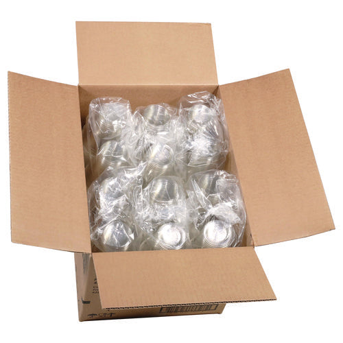 Image of Pactiv Evergreen RPET Cold Cup, 12 oz, Plastic, Clear, 420/Carton