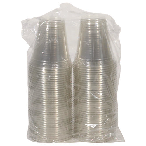 Image of Pactiv Evergreen RPET Cold Cup, 12 oz, Plastic, Clear, 420/Carton