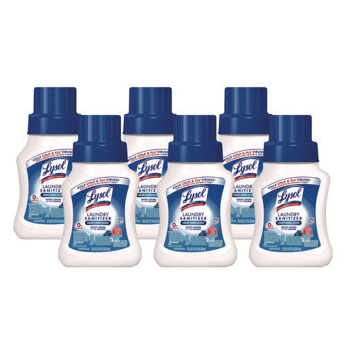 Image of LYSOL® Brand Laundry Sanitizer, Crisp Linen Scent, 21 oz Bottle, 6/Carton