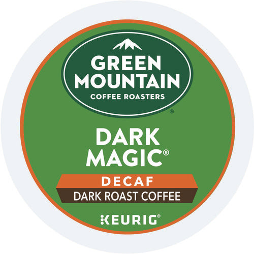 Image of Green Mountain Coffee® Dark Magic Decaf Extra Bold Coffee K-Cups, 24/box