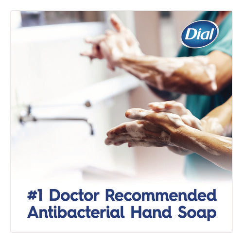 Image of Dial® Professional Antibacterial Liquid Hand Soap, Spring Water Scent, 1 gal, 4/Carton