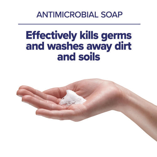 Image of PURELL® Healthcare HEALTHY SOAP 0.5% PCMX Antimicrobial Foam Refill, For CS4 Dispensers, Fragrance-Free, 1,250 mL, 4/Carton