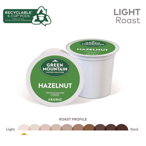 Image of Green Mountain Coffee® Hazelnut Coffee K-Cups, 24/box