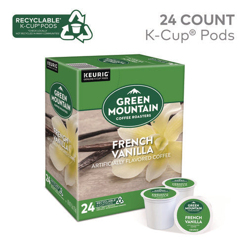 Image of Green Mountain Coffee® French Vanilla Coffee K-Cup Pods, 96/carton