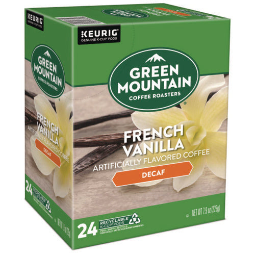 Image of Green Mountain Coffee® French Vanilla Decaf Coffee K-Cups, 24/box