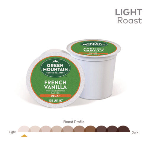 Image of Green Mountain Coffee® French Vanilla Decaf Coffee K-Cups, 24/box