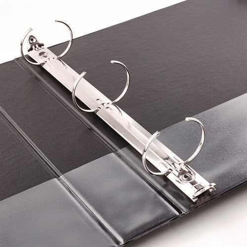 Image of Avery® Economy Non-View Binder With Round Rings, 3 Rings, 0.5" Capacity, 11 X 8.5, Black, (3201)