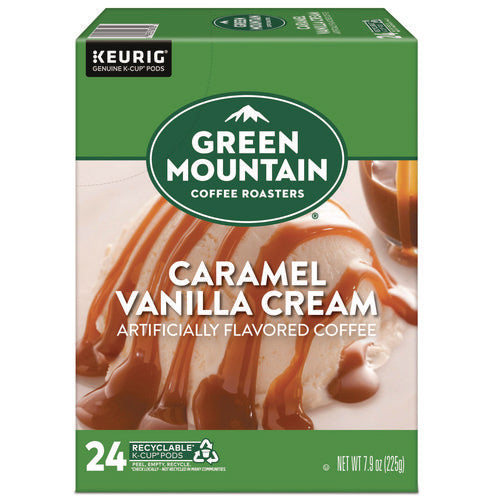 Image of Green Mountain Coffee® Caramel Vanilla Cream Coffee K-Cups, 24/box