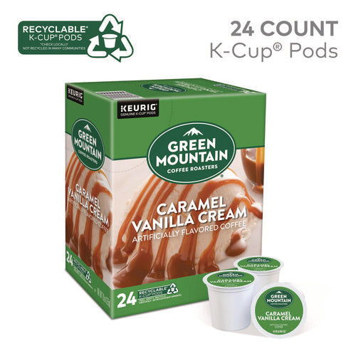 Image of Green Mountain Coffee® Caramel Vanilla Cream Coffee K-Cups, 24/box