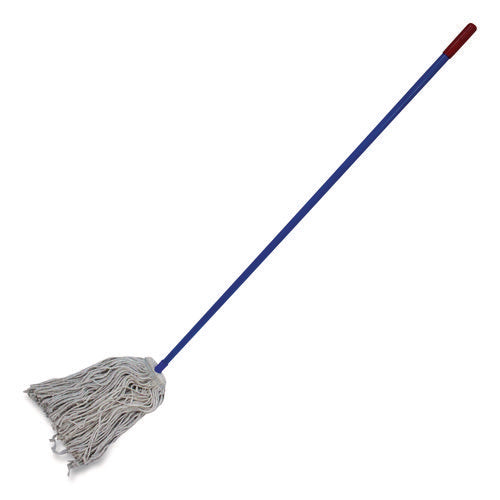 Image of Impact® Layflat Regular Screw-Type Mop Head, Cotton, 20 Oz, 1" Headband, White