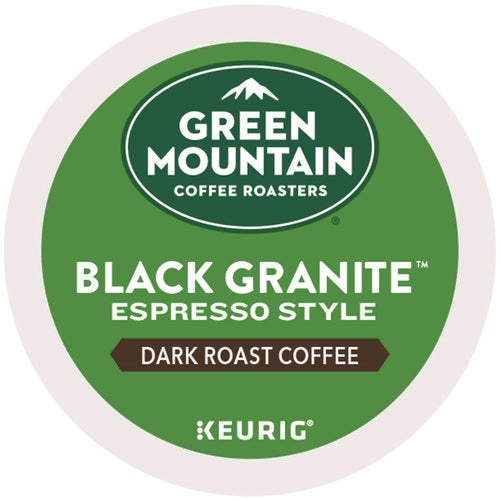 Image of Green Mountain Coffee® Black Granite Espresso Style K-Cups, 24/Box