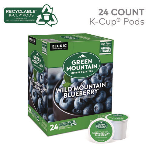 Image of Green Mountain Coffee® Fair Trade Wild Mountain Blueberry Coffee K-Cups, 24/box