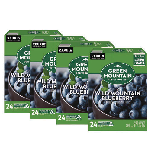 Image of Green Mountain Coffee® Fair Trade Wild Mountain Blueberry Coffee K-Cups, 96/carton
