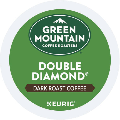 Image of Green Mountain Coffee® Double Black Diamond Extra Bold Coffee K-Cups, 24/box