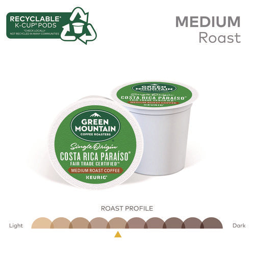 Image of Green Mountain Coffee® K-Cup Pods Costa Rica Paraiso, 24/box