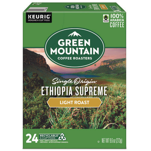 Image of Green Mountain Coffee® Ethiopian Supreme K-Cups, 24/box