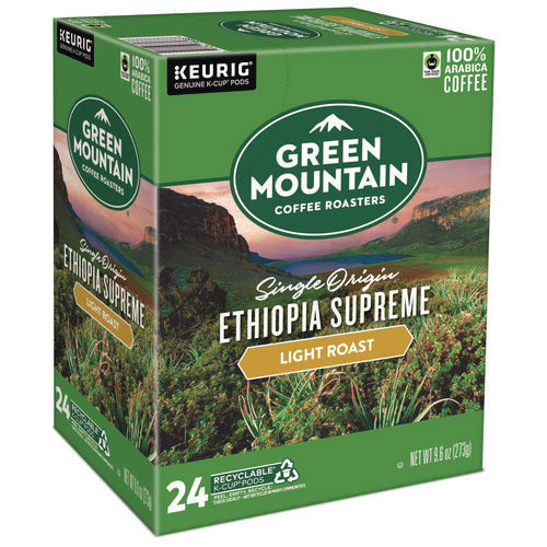Image of Green Mountain Coffee® Ethiopian Supreme K-Cups, 24/box
