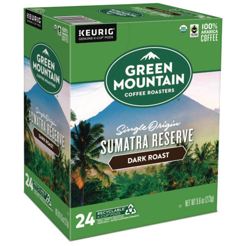 Image of Green Mountain Coffee® Fair Trade Organic Sumatran Extra Bold Coffee K-Cups, 96/carton