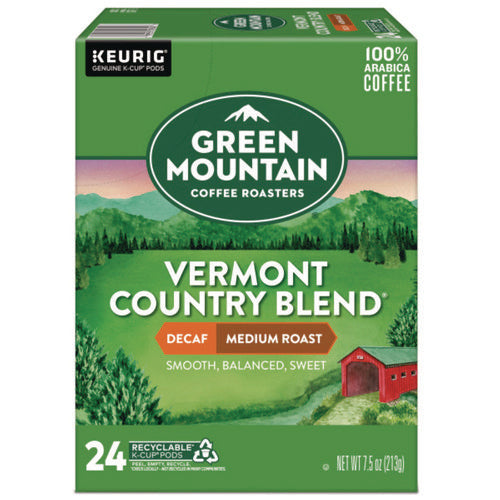 Image of Green Mountain Coffee® Vermont Country Blend Decaf Coffee K-Cups, 24/box