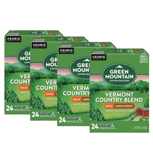 Image of Green Mountain Coffee® Vermont Country Blend Decaf Coffee K-Cups, 96/carton